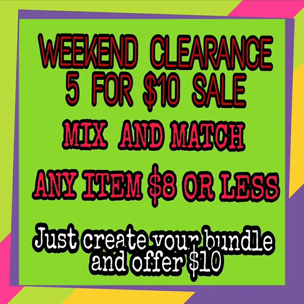 BIG WEEKEND SAVINGS SALE